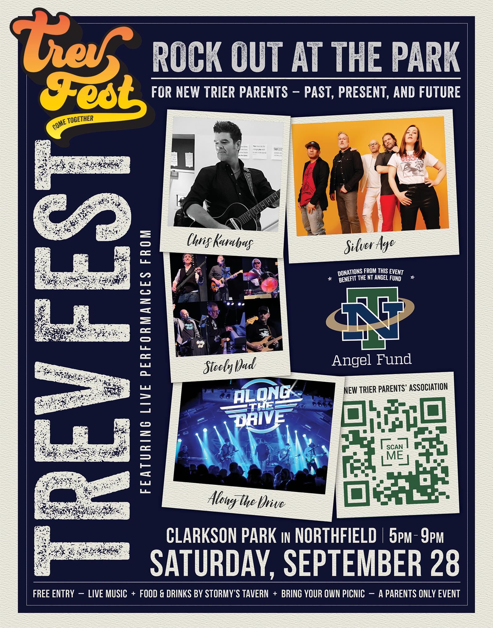 Trev Fest poster Trev Fest poster