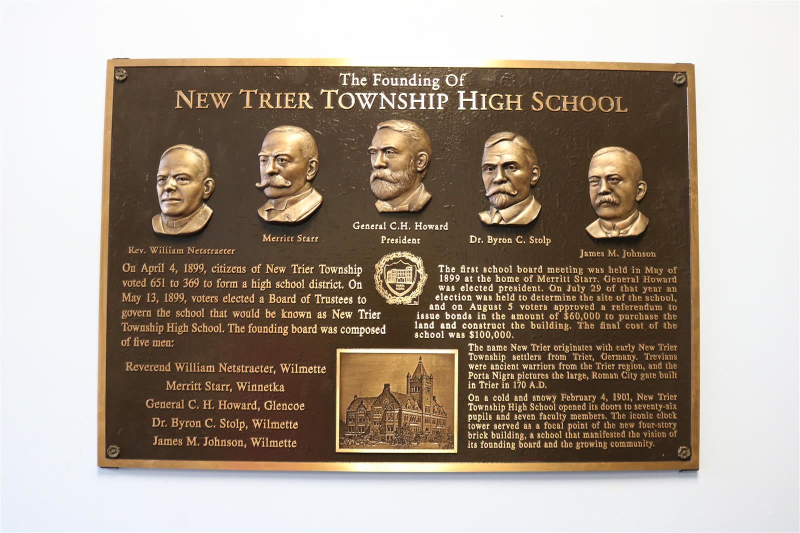 Founders Plaque