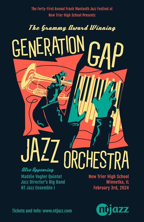 NT Jazz Fest featuring Generation Gap Jazz Orchestra presented by Steven Feifke and Bijon Watson