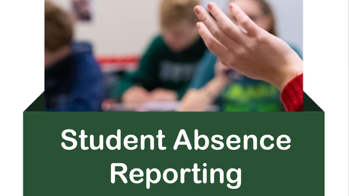   Student Attendance raising hand image